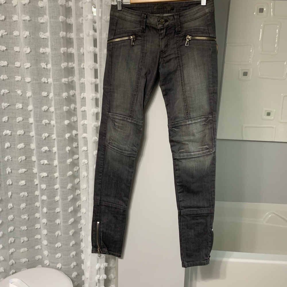 Grey Moto Frankie B Skinny jeans